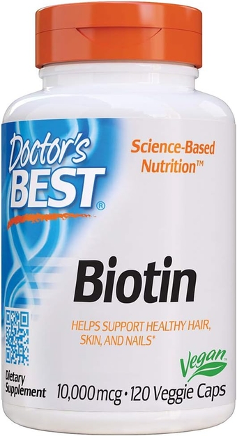 Best Biotin to Support Hair, Skin, Nails, 120 Count