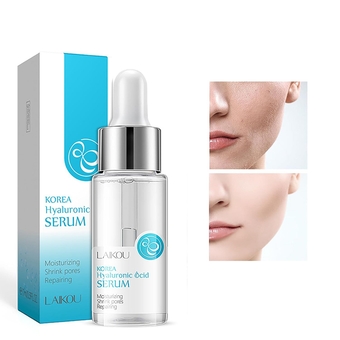 Face Hyaluronic Acid Serum, Facial Care Essence Liquid for Moisturizing Improve Fine Lines Repair Skin, Firming, Shrink Pores, Reduces Wrinkles Hydrating Serum, Non Greasy
