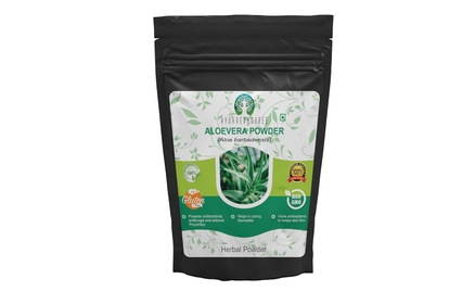 Aloe Vera Leaf Powder 50 Gram - 100% Pure & Naturally Cultivated Aloevera Powder - Aloe Barbadensis - Vegan I Non GMO I Natural Skin Moisturizer
