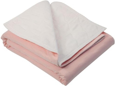 Waterproof Underpads, 1-Pack Washable and Reusable Bed Pad, 30" x 36" Pink Sheet and Mattress Protector with Highly Absorbant Fill Layer for Children or Adults Incontinence Protection Made in The USA