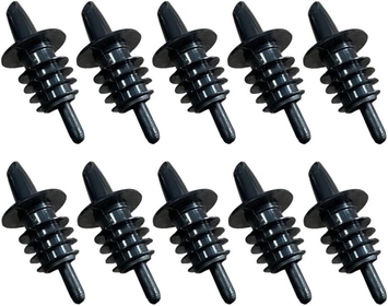 10pcs Wine Stopper Classic Bottle Pourers Wine Pourer Aerator Dispenser Pourers for Cocktail Pour Spout for Bottles Bottle Pourers Cork Vintage Pvc