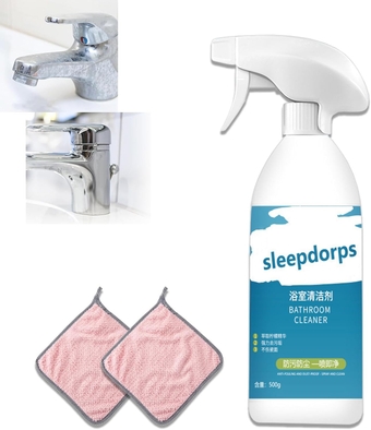 Sleepdrops Bathroom Cleaner, Sleepdrops Glass Cleaner, Sleep Drops Shower Cleaner, Sleep Drops Bathroom Cleaner, Sleep Drops Hard Water Cleaner, All-Purpose Bathroom Descaler Spray (1)