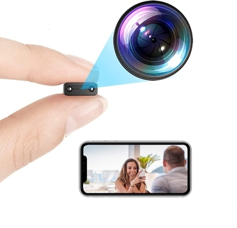 Mini Wireless WiFi Camera Security Camera HD 1080P Nanny Camera with Night Vision, Remote Viewing for Security with iOS,Android Phone APP