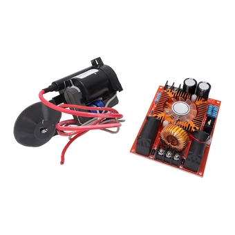ZVS Induction Heating Board Module, Durable ABS Plastic Low Voltage Induction Heater Double Panel Design Heat Dissipation Coil Drive Board Heater