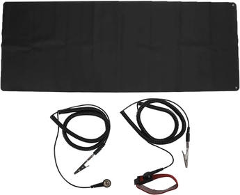 Grounding Mat, Earthed Universal Grounding Mat, Earthing Grounding Sheet with 5m Cable for Better Sleep Reducing Stress, Grounding Yoga Mat,Improve Energy