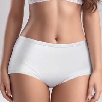 Washable Incontinence Underwear for Women Leak Proof Underwear with Absorbency Pads Reusable Womens Incontinence Underwear Panties Protective Incontinence Briefs Overnight (1 Pack, 3X-Large)