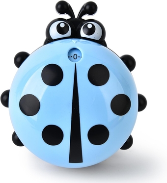 Ladybug Magnet Refrigerator Sticker Timer Kitchen Alarm Clock Countdown Reminder (Blue)