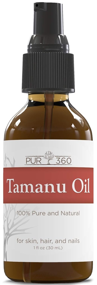 Tamanu Oil - Best Treatment for Psoriasis, Eczema, Acne Scar, Rosacea - Relief for Dry, Scaly Skin, Scalp and More - Cold Pressed – Proven 100% Pure