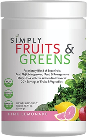 imply  Fruits & Greens Powder - Amazing uper Greens Powder for Water, moothies, Juices, hakes & More - uperfood moothie Powder (Pink Lemonade)