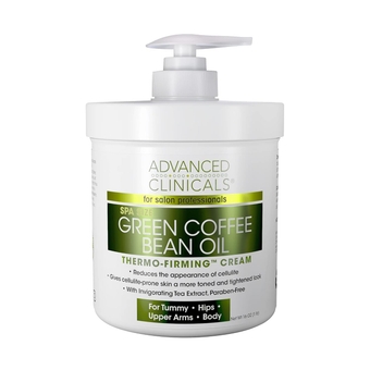 Green Coffee Bean Lift & Slim Body Cream Skin Care Anti Cellulite Cream | Caffeine Body Lotion Balm To Firm, Tighten, & Hydrate Look Of Legs, Arms, Tummy, Butt, & Thighs, 16 Ounce