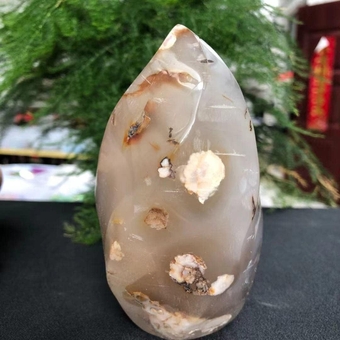 Natural Rose Agate Stone Flame Cherry Blossom Agate Torch Palm Stone forDecoration Can be Used for (Color : 150-200g, Size : 1pc) (Color : 150-200g, Size : 2pcs)