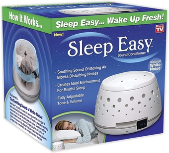 Sound Conditioner, White Noise Machine Featuring Non Looping Soothing Natural Sound of Flowing Air from a Real Fan (2 Pack)