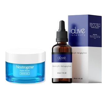 'Neutrogena' Hydro Boost Hyaluronic Acid Hydrating Water Gel Daily Face Moisturizer With Retinol 2.5% Neutrogena Hydro Boost + Retinol 2.5%
