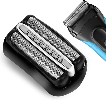 32B Replacement Shaver Head for Braun Series 3 Electric Shavers - Compatible with S3 3000s 3010s 3040s 3050s and More, Keep Your Razor Performing at its Best.