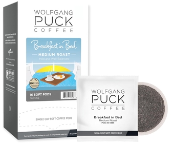 Coffee, Breakfast in Bed, 12 Gram Soft Pods, 16 count (Pack of 3)