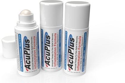 Pain Relief Roll on-Advanced Fast Acting, Long Lasting & Powerful Topical Pain Relief from Bursitis, Arthritis, Tendonitis, Joint, Knee, Back Pain and Muscle Ache (3 Ounce (Pack of 3))