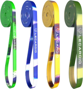 Resistance Bands for Working Out, Camo Pull Up Assistance Bands - Super Durable Workout Bands for Extra Strength, Pull Ups, Mobility, Powerlifting, Physical Therapy, Home Workouts
