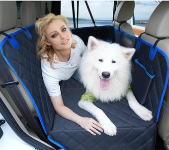 Back Seat Extender for Dogs - Dog Car Seat Covers, Scratchproof Folding Non-Inflatable Car Bed Mattress, Backseat Portable Car Camping Mattress for Car SUV Truck