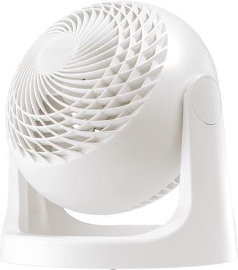 USA WOOZOO Fan, Circulator Fan, Table Air Circulator, Desk Fan, Fan for Bedroom, 3 Speeds, 52ft Max Air Distance, 11.5 Inches, 360° Adjustable Tilt, 30 db Low Noise, White