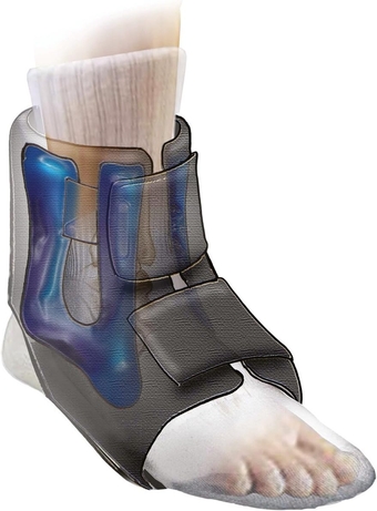 Professional Hot and Cold Therapy - Roll-On Cold Therapy Sleeve (XLarge) - Reusable Gel Ice Pack for Calf, Knee, and Thigh - fits 21" to 28"