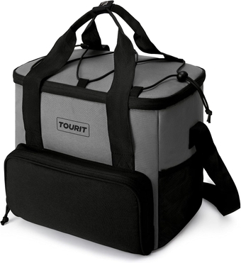 Cooler Bag 24/35/46-Can Insulated Soft Cooler Portable Cooler Bag 14.6/24/32L Large Lunch Cooler for Picnic, Beach, Work, Trip