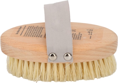Dry Body Brush,Body Exfoliator Dry Brush,Skin Beauty Hangable Shower Brush,Improve Circulation, Stop Ingrown Hairs,Cellulite Reduction