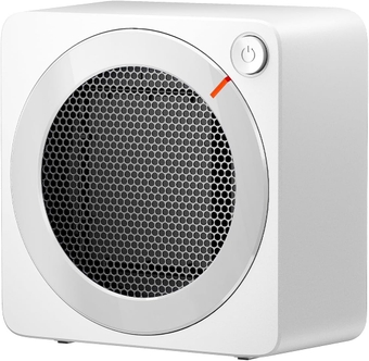 GAIATOP Space Heater, 500W Energy Efficient Space Heaters for Indoor Use, PTC Ceramic Fast Heating Electric Desk Heater, Overheating & 45°Tip-Over Protection Portable Mini Heater for Office Home White