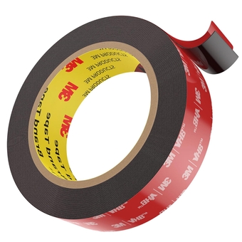 Double Sided Tape, Heavy Duty Acrylic Foam Mounting Tape, 23Ft x 0.6In Two Sided Adhesive Tape, 2 Sided Tape for Automotive, Home, Office Decor