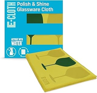 Polish & Shine Cloth, Premium Microfiber Cleaning Cloth, Glass, Window, Dish, Cup, Glass, Tile Cleaner, 100 Wash G...