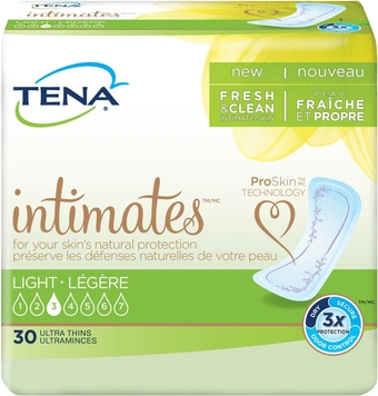 Incontinence Pads, Bladder Control & Postpartum for Women, Ultra Light Thin Absorbency, Regular Length, Intimates - 180 Count