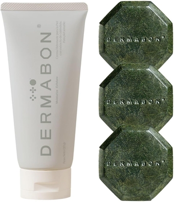 Seborrheic Dermatitis Cream & Psoriasis Soap Bar Bundle| Calendula Extract, Salicylic Acid & Bee Wax Cream| Coal Tar soap for Dandruff Control| Moisturizing Crema para Psoriasis
