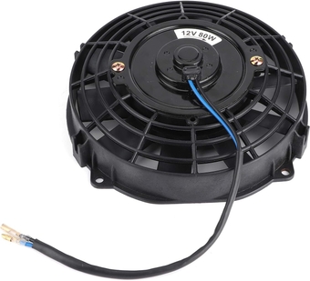 Car Air Conditioner Cooling,Universal Electric Fan 8in for Radiator Auto Cooling Air Conditioning 10 Blades 12V 80W 2250 RPM