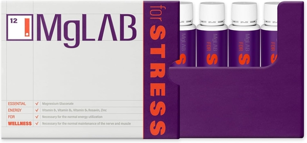 for Stress (0.9fl.oz x10) Premium Liquid Magnesium Shots 160mg Fast Absorbing to Relieve Tiredness Fortify Immunity Magnesium Gluconate Supplement 160mg Rhodiola Grapefruit