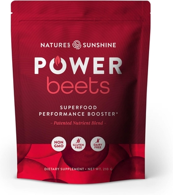 Power Beets – Patented Nutrient Blend of Beet Root Powder and Nutrients to Promote Performance, Mental Clarity, & Vitality – Non-GMO, Soy & Gluten Free – 30 Servings Power Pouch