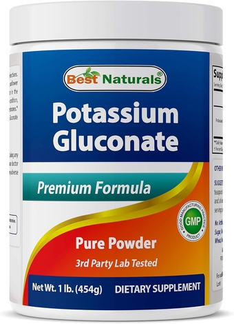 Potassium Gluconate 1lb Powder (1 LB (Pack of 1))