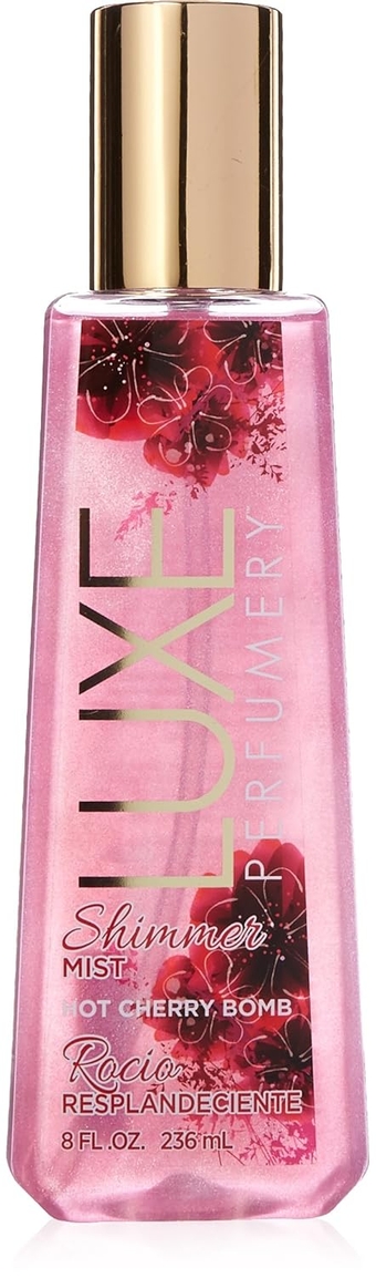 Belcam Bath Therapy  Shimmer Mist EDP Spray, Hot Cherry Bomb, 7.98 Fl Oz,pink,38949983207-Parent