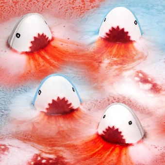 Shark Bath SPA Kits Bombs for Adults Funny Sea Animal Bubble Bath Bombs Summer Moisturizing SPA Fizzy Ball Gift for Boys Birthday Present Idea