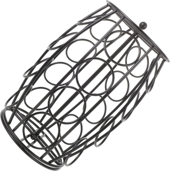 Coffee Capsule Holder Coffee Pod Stand Espresso Storage Coffee Pod Carousel Coffee Creamer Holder Decked Accessories Coffee Storage Rack Decorate Iron High Capacity