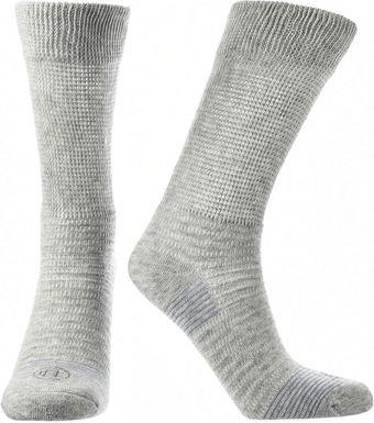 Diabetic Socks For Women Size 9-11, Non Binding, Neuropathy, Crew, Multiple Colors