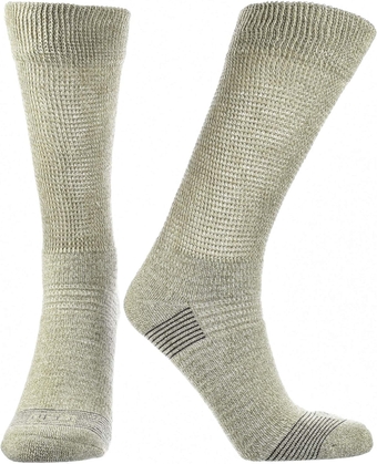 Mens Diabetic & Neuropathy Socks, Aloe Infused, Large 10-13