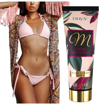 Mystery Outdoor Tanning Accelerator - Tanning Lotion for Tanning Beds with Fast-Absorbing Formula & Hydration Boost - White Tanning Intensifier with NO Bronzer for Stain-Free Results