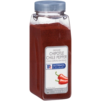 Ground Chipotle Chile Pepper, 16 oz - One 16 Ounce Chipotle Chili Powder with a Smoky Sweet Flavor, Ideal for Soups, Sauces, Marinades, Meats and More