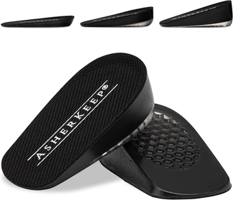Shoe Lifts Heel Height Insoles - Height Increase Insoles for Men & Women, Invisible Foot Pads Shoe Inserts, Lifts w/Cooling Gel Technology, Honeycomb Design & 3 Height Options (2pcs of 1.5 Inch Lift)