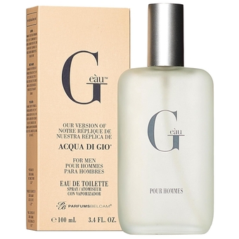 ParfumBelcam - G Eau Eau de Toilette Body Spray for Men, Inspired by Acqua Di Gio Parfum 3.4 Fl Oz
