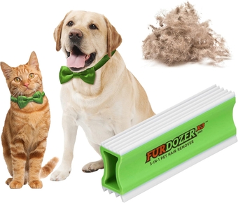 FurDozer X3 PRO 3-in-1  Hair Remover & Auto Detailer - Remove Fur & Lint from Multiple Surfaces