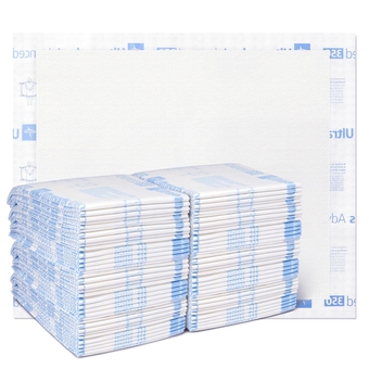Ultrasorbs Extra Strong Disposable Underpads, 30 x 36 Inches (Pack of 70), Large Incontinence Bed Pads, Super Absorbent Surface Protection, Supports up to 350 Pounds for Repositioning