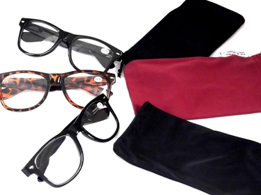 Retro Eyeglasses Fashionable Plastic Men Vintage Style Lot 2 Pack Gentlemen READING GLASSES +2.50