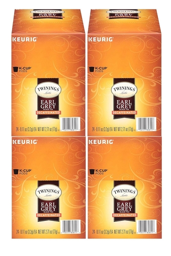 Decaf Earl Grey Tea Keurig K-Cups, 96 Count
