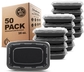 1-Compartment, 50-Pack, 16 ounce