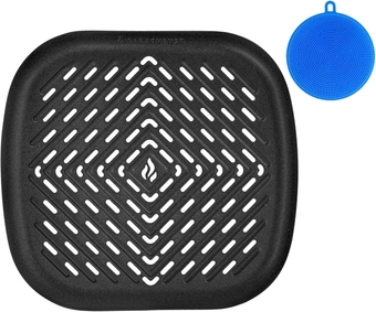 Air Fryer Grill Pan Accessories XL Compatible with Chefman, Gowise, Gourmia, Paula Deen, Insignia, Cozyna + More, NonStick Air Fryer Grilling Tray Accessory for Basket, Air Fryer Replacement Parts